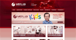 Desktop Screenshot of medlaboratorio.com